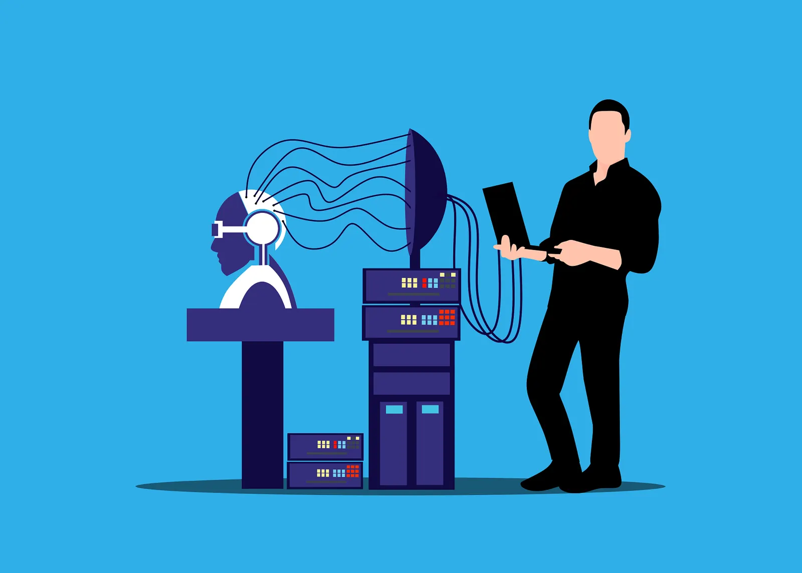 Illustration du développement logiciel collaboratif chez Mholel Software